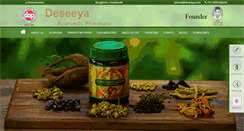 Desktop Screenshot of deseeya.com