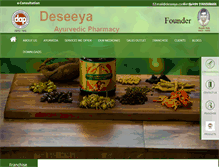 Tablet Screenshot of deseeya.com
